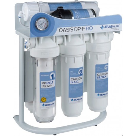 تصفیه آب 6 مرحله اطلس فیلتری مدل oasis dp-f ro